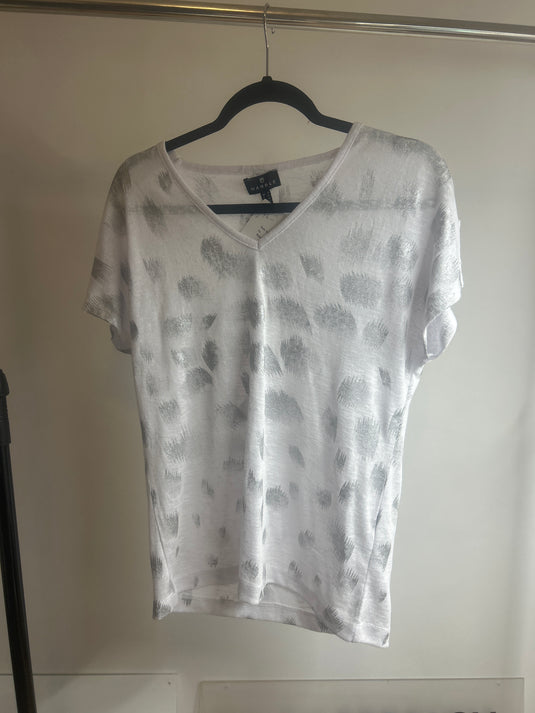 Marble Linen feel t-shirt