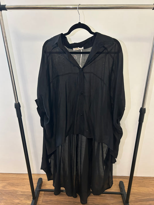 Floaty Black Shirt
