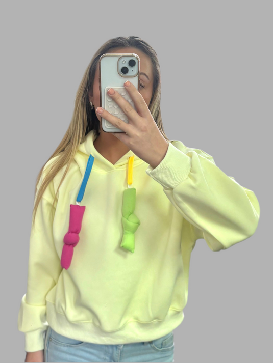 Pastel coloured hoodies