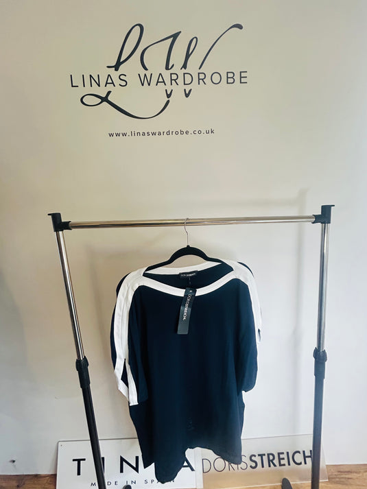 Doris Streich Contrast Top