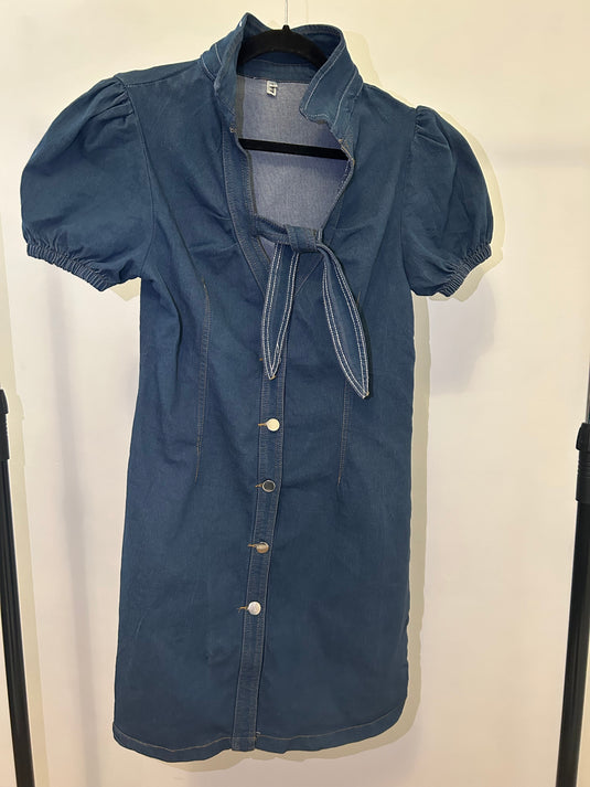 Short Denim Dress