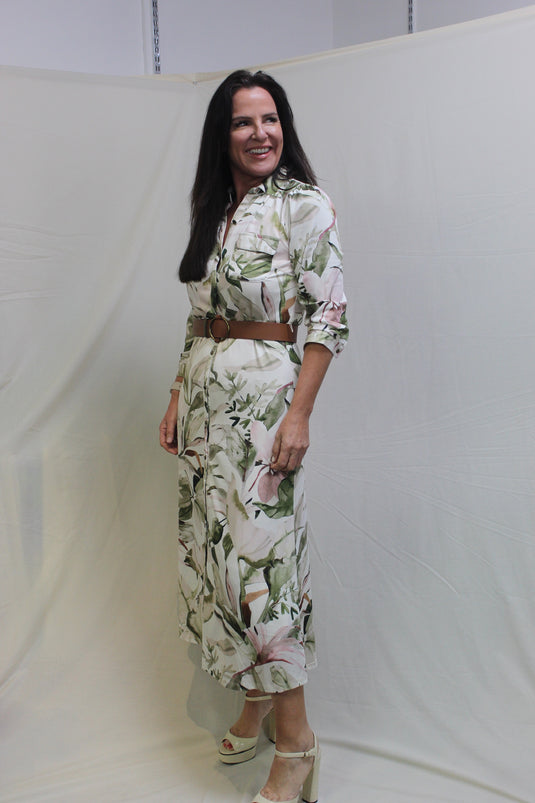 K design floral dress