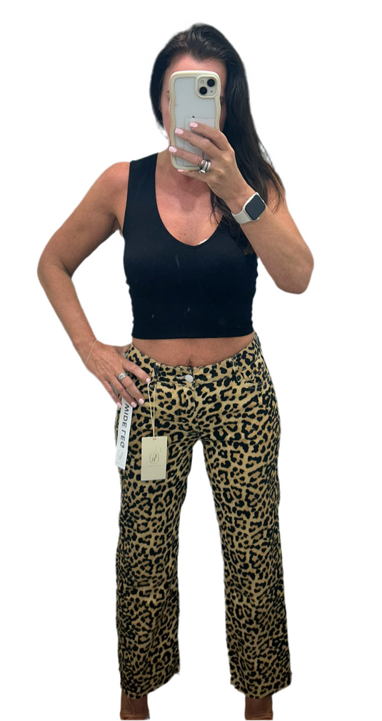 Animal Print Jean