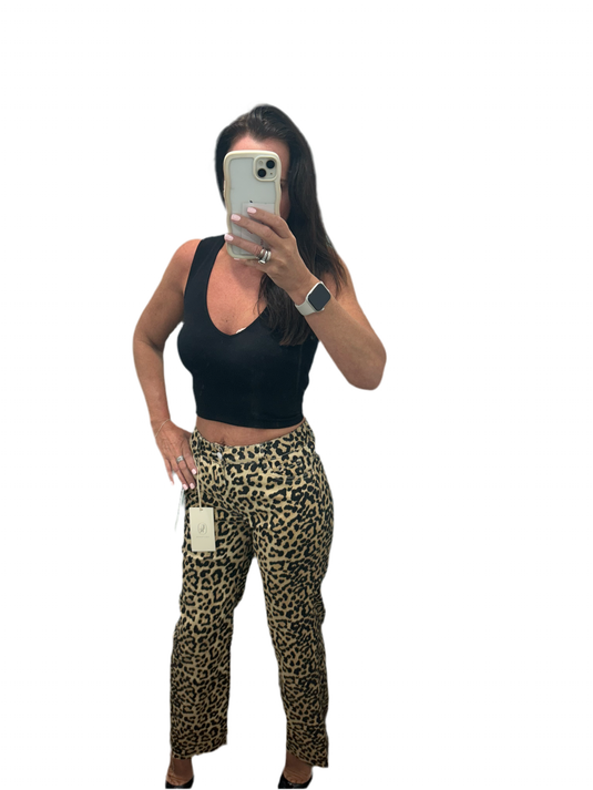Animal Print Jean