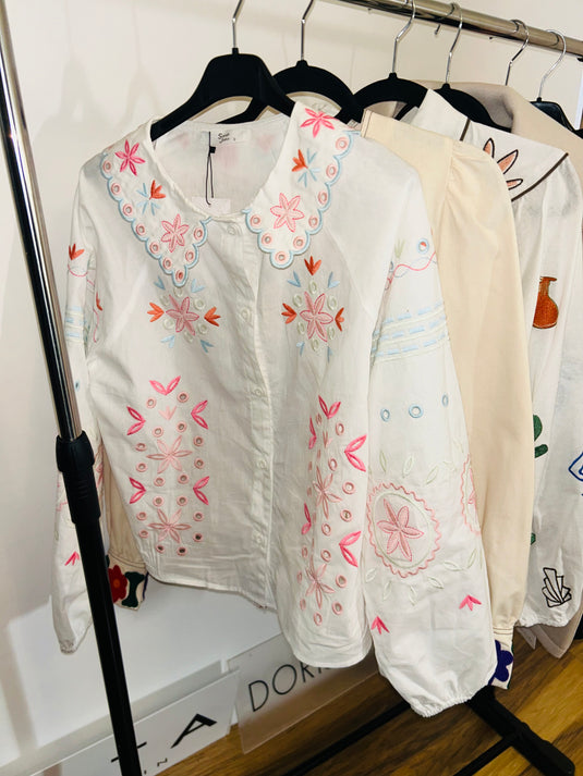 Embroidered Pretty Shirts