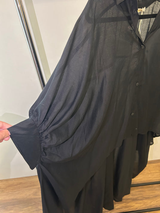 Floaty Black Shirt