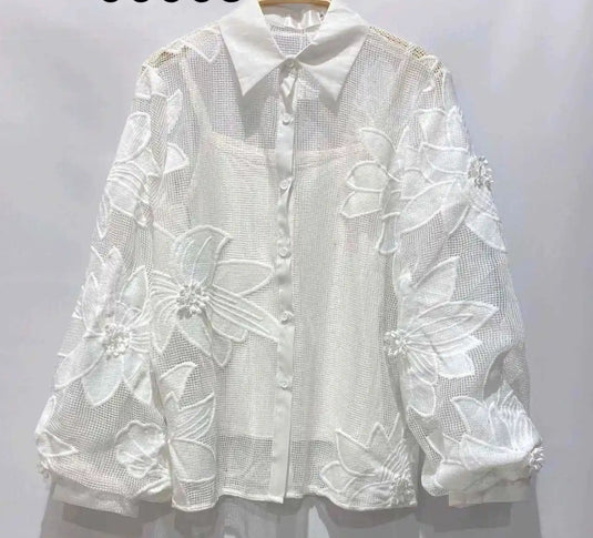 Intricate Blouse/shirt