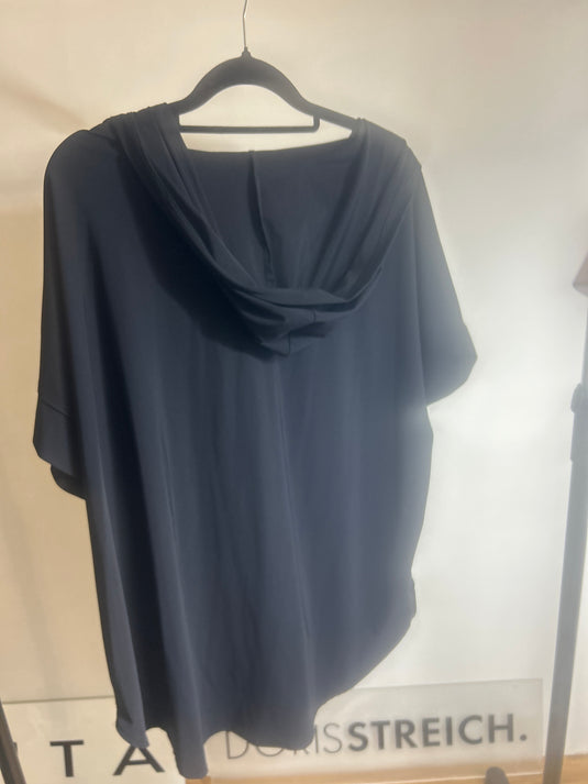Doris Streich Short Sleeve Zip Up
