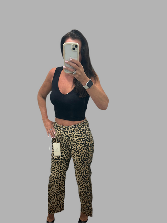 Animal Print Jean