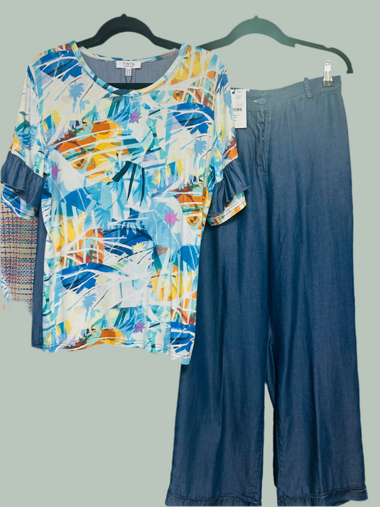 Tinta Chambray Trouser
