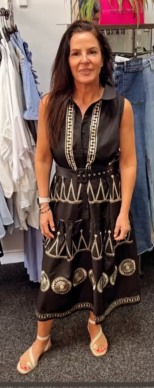 Stunning Embroidered Dress