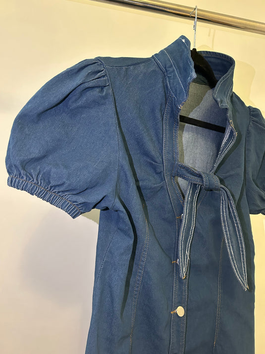Short Denim Dress