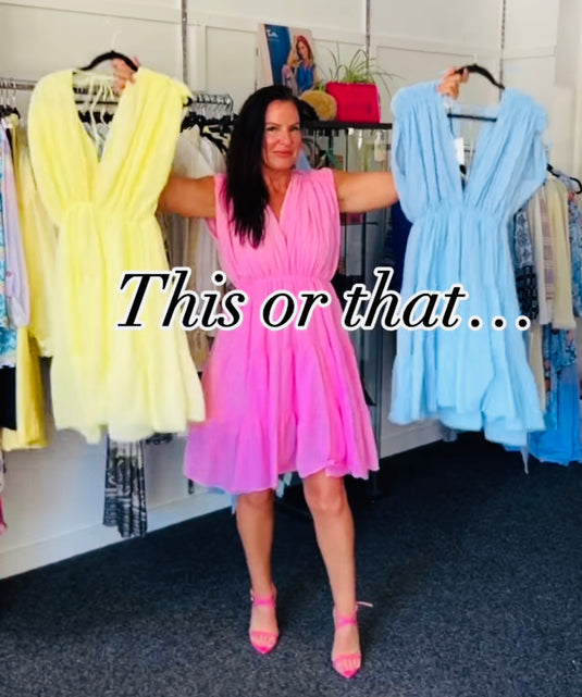 Summer bright dress